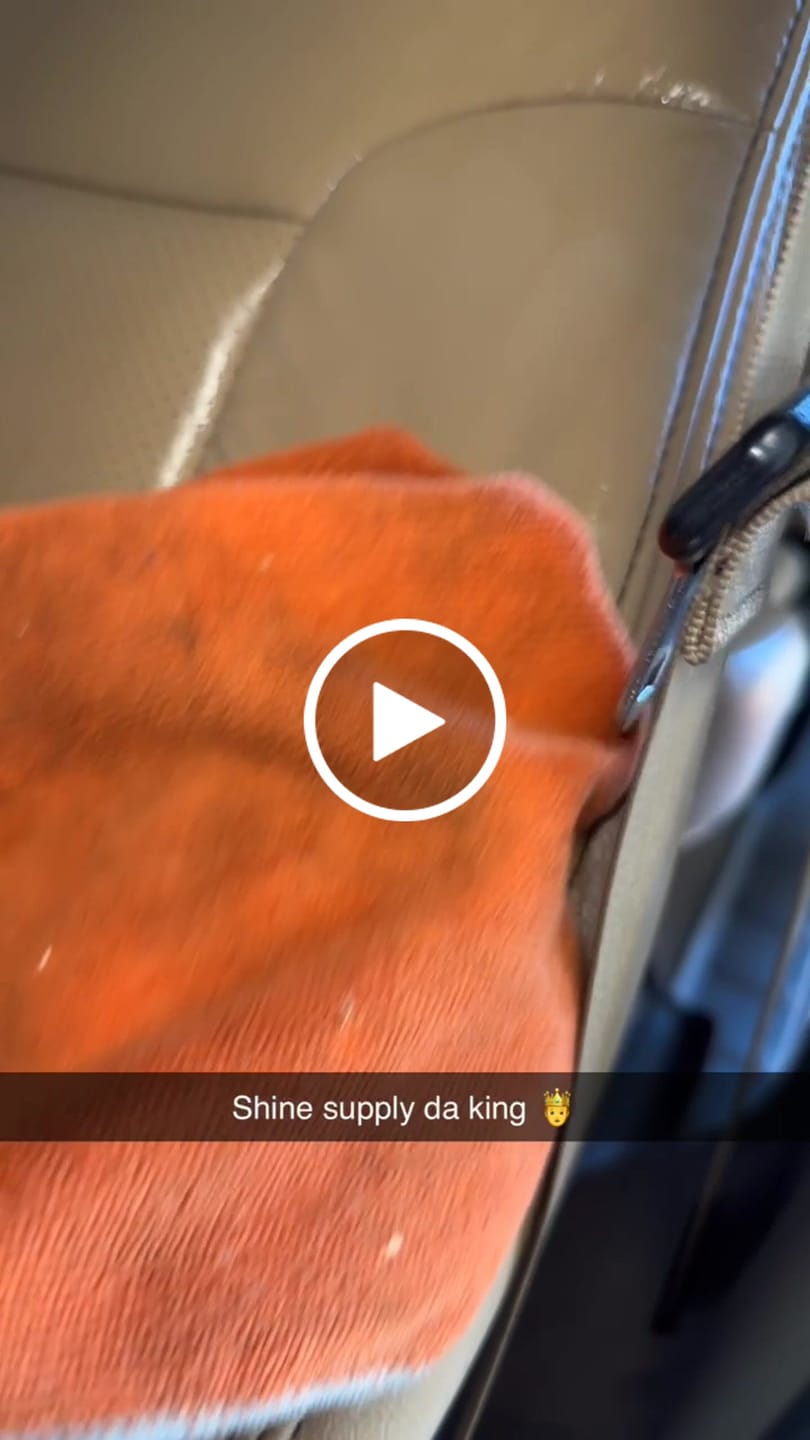 Customer video review of Leather & Interior Cleaner - Gallon