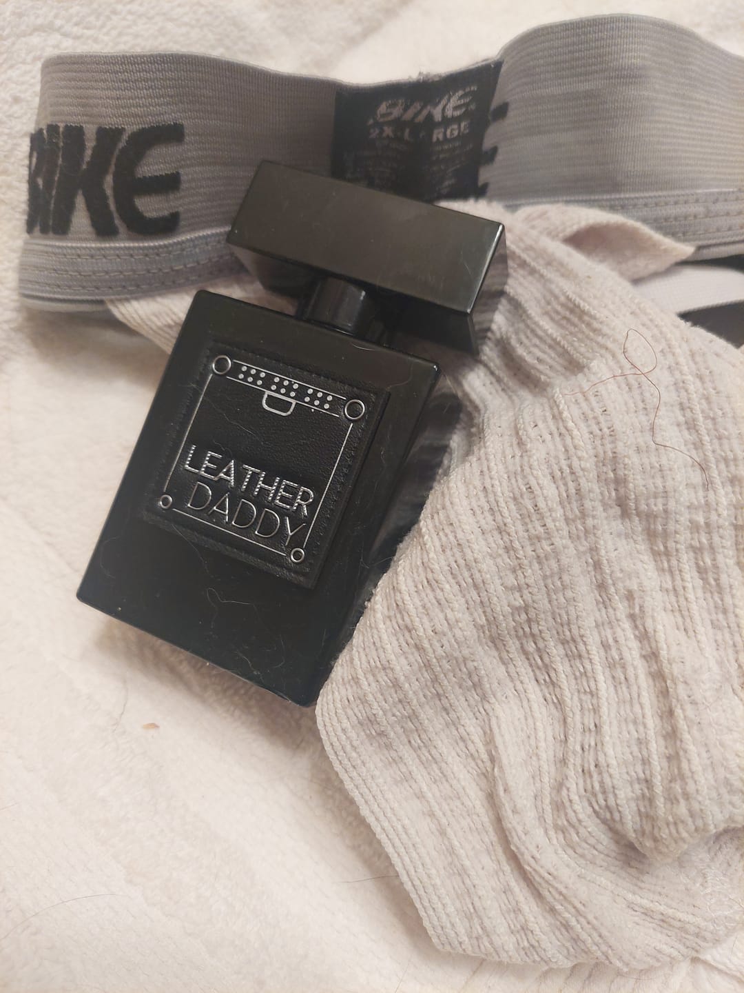 Customer photo review of LeatherDaddy Signature Cologne - 50ml Eau de Parfum