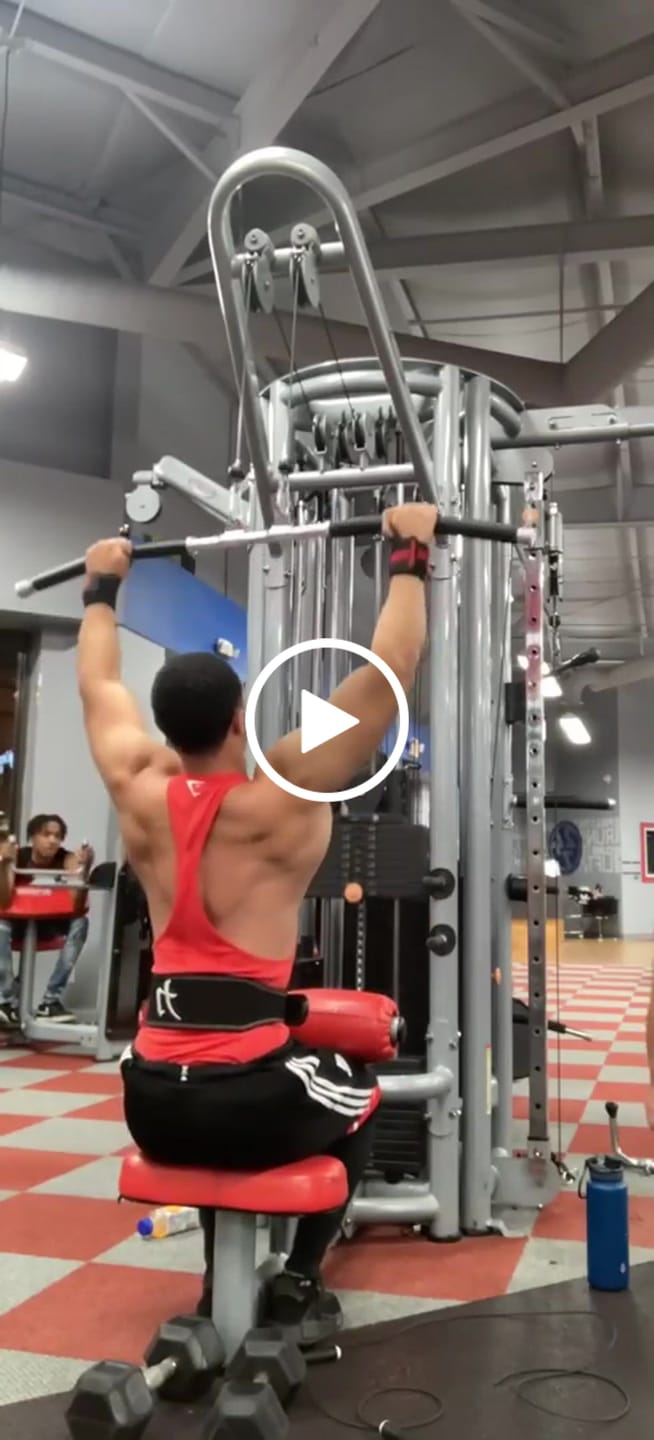 Customer video review of Weightlifting Double Prong Buckle Tapered Belt, Black - 8MM