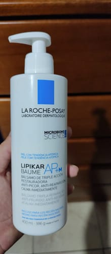 Customer photo review of Lipikar Ap+M Triple Repair Body Moisturizer For Dry Skin