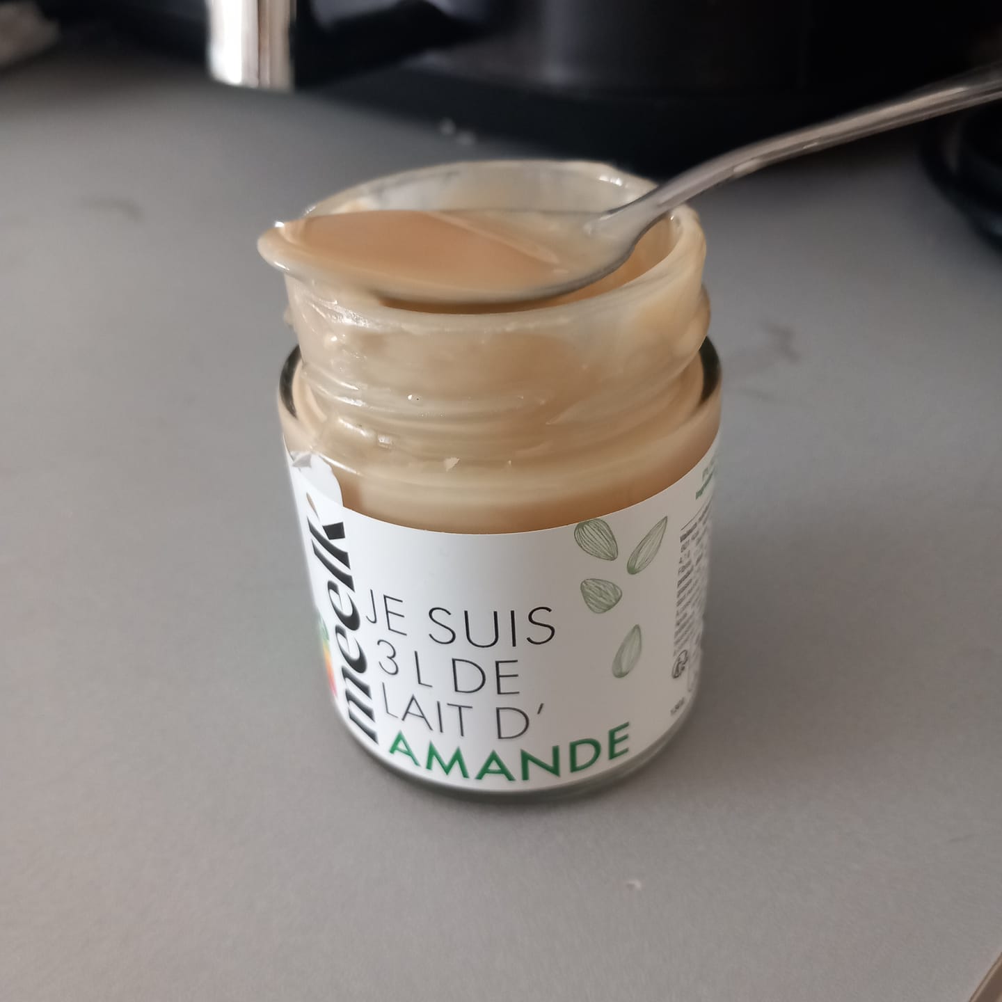 Customer photo review of Duo Meelk - 1 pot Amande et 1 pot Noisette