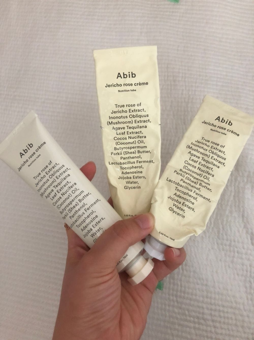 Customer photo review of Jericho Rose Cream Nutrition Tube