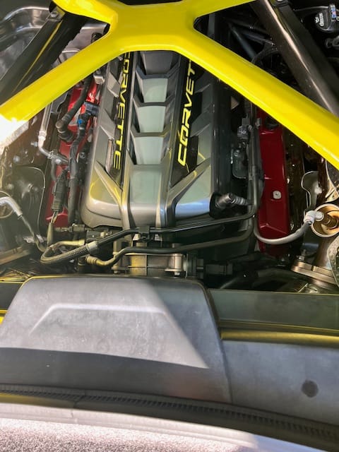 Customer photo review of Chevrolet Corvette C8 X-Brace
