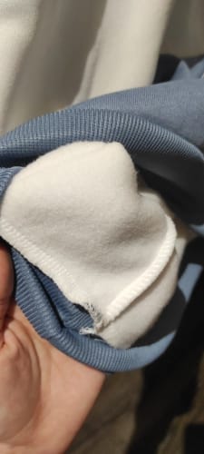 Customer photo review of Japanese Style Cat Print Hoodie – Patchwork Anime Sweatshirt for Men, Harajuku Fashio