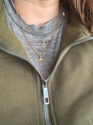 Customer photo review of Star of David Necklace