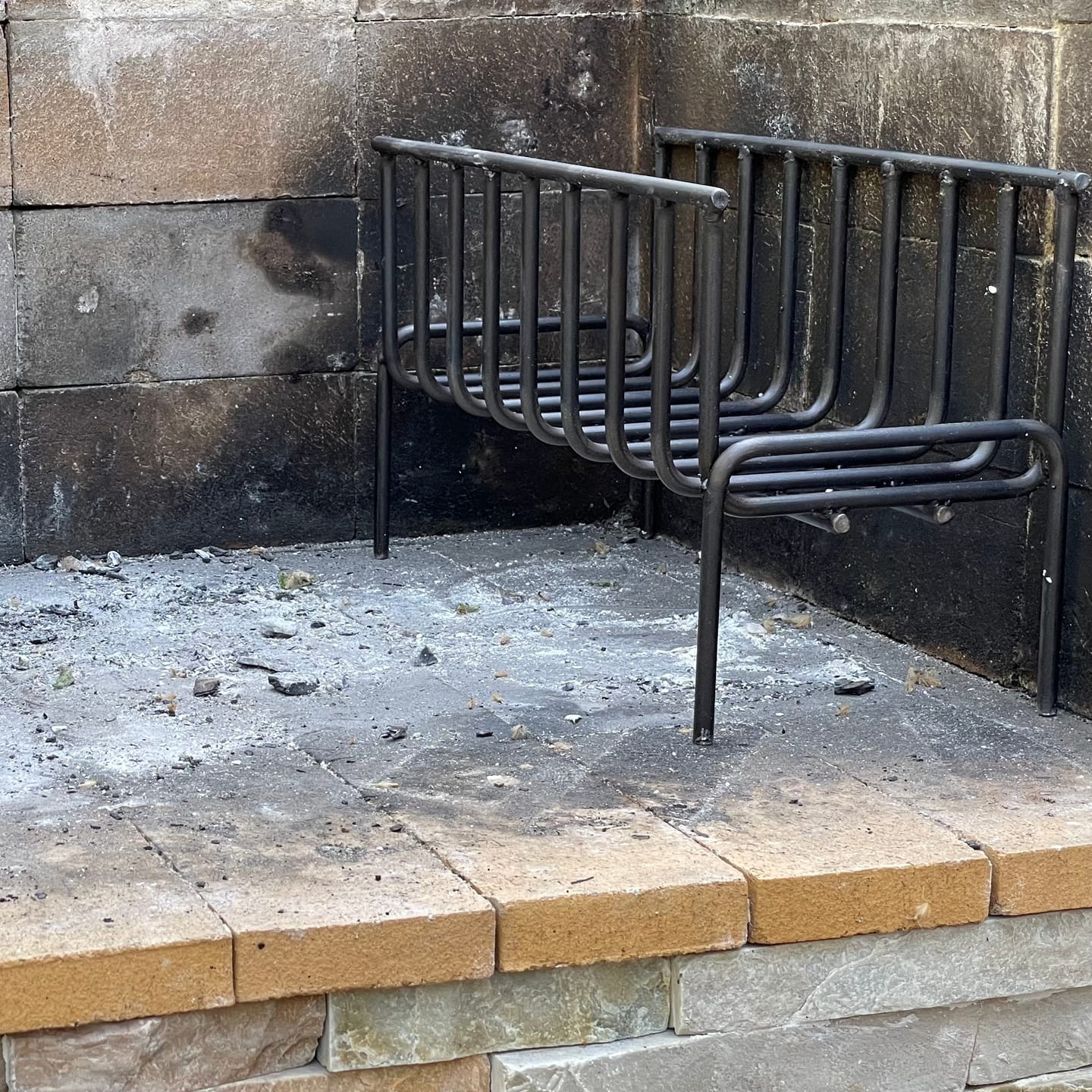 Customer photo review of Argentine Iron Brasero