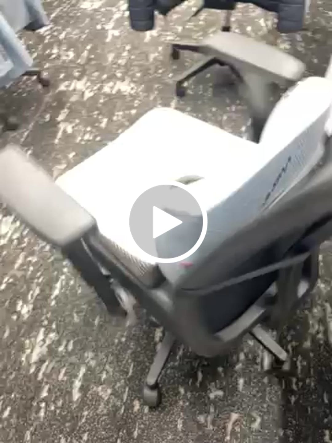 Customer video review of Tailbone Seat Cushion - Rash