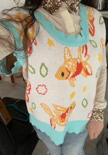 Customer photo review of Swimmin' Around Vest