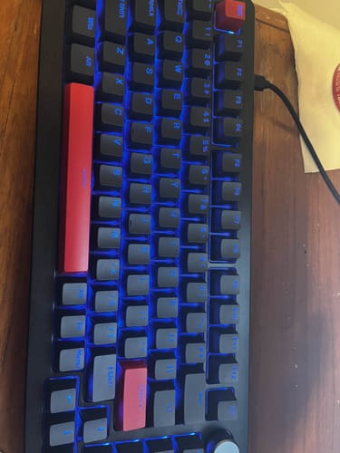 Customer photo review of DrunkDeer A75 Pro Wired Actuation Distance Adjustable Magnetic Switch Keyboard