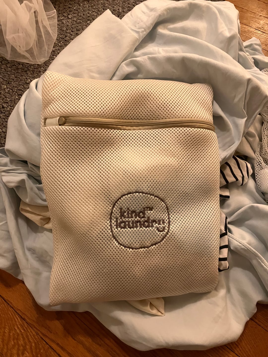 Customer photo review of Premium Washable Mesh Laundry Bag