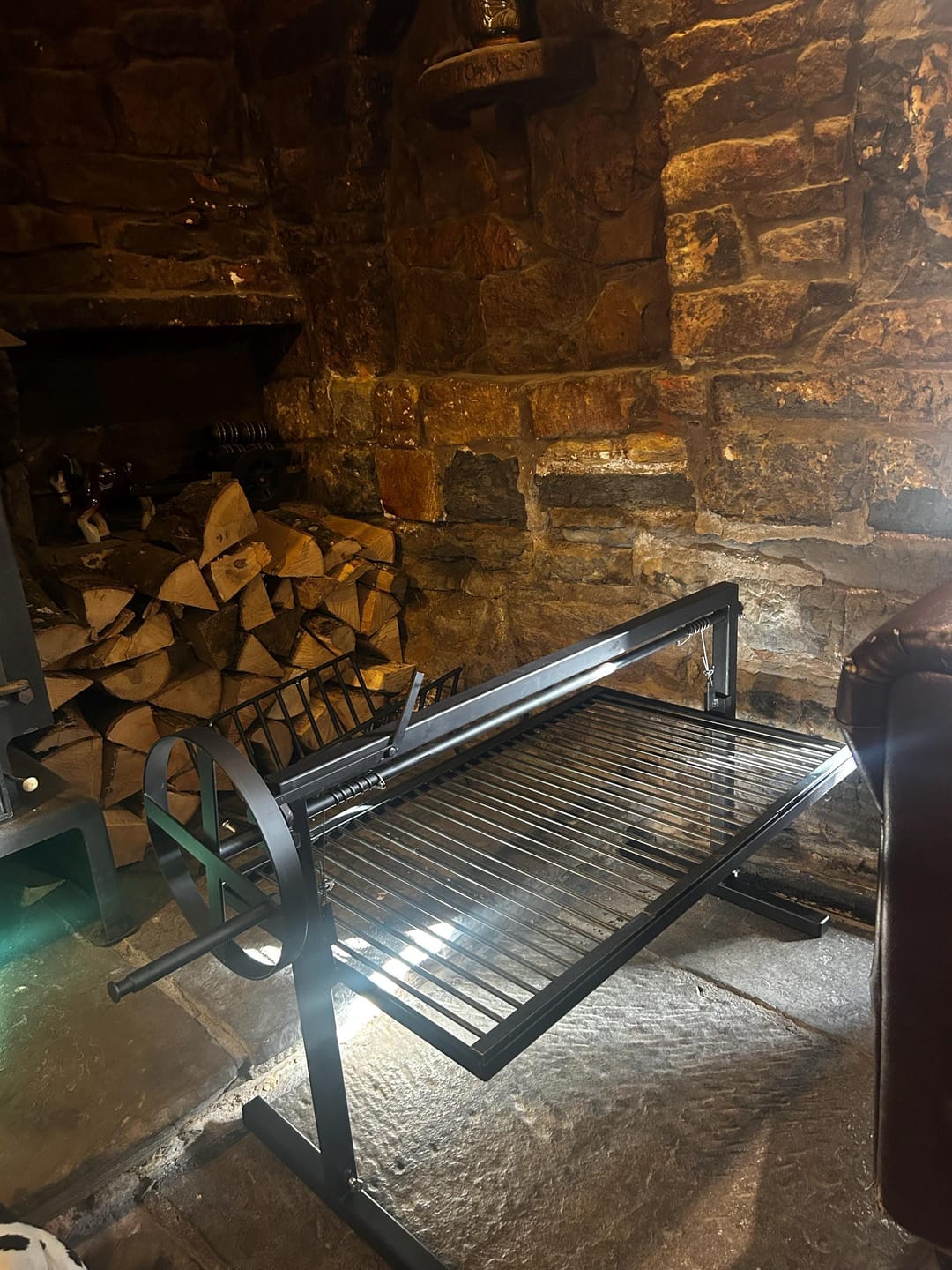 Customer photo review of Grill Set with Santa Maria Grill and Brazier