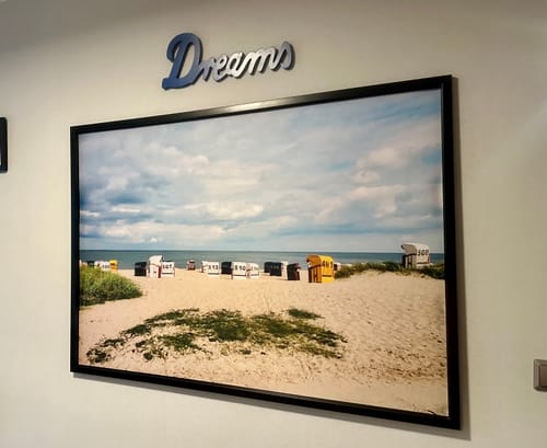 Customer photo review of Leinwand ohne Rahmen