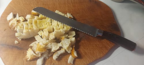 Customer photo review of Asiatisches Brotmesser