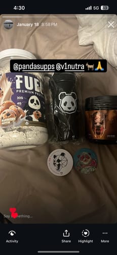 Customer photo review of FUEL Premium Protein