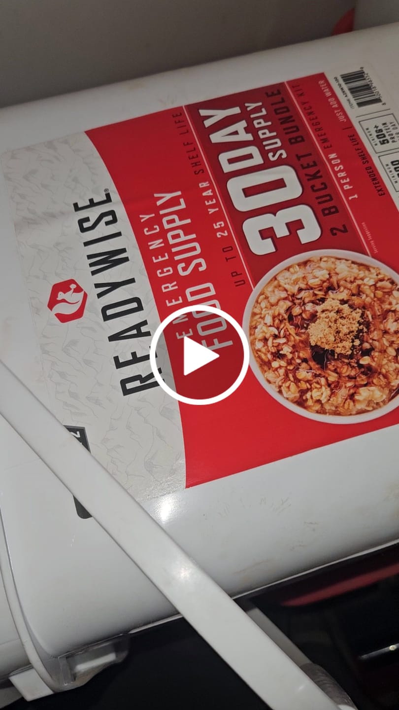 Customer video review of 104 Serving Variety Pack Bucket
