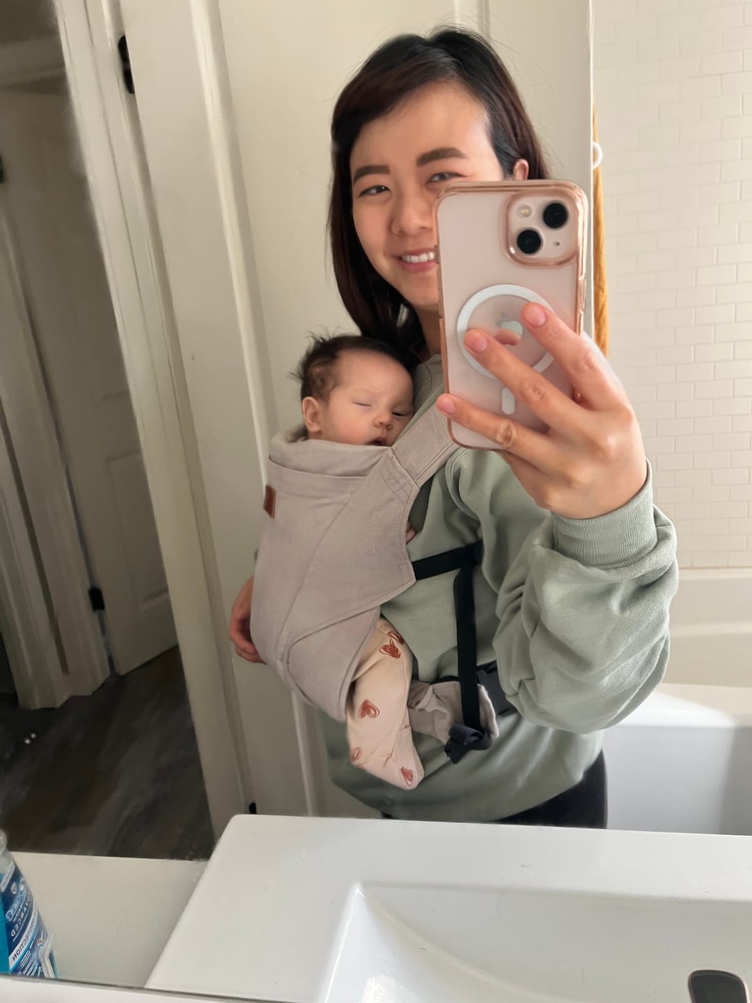 Customer photo review of Happy Baby Revolution (forward facing option)