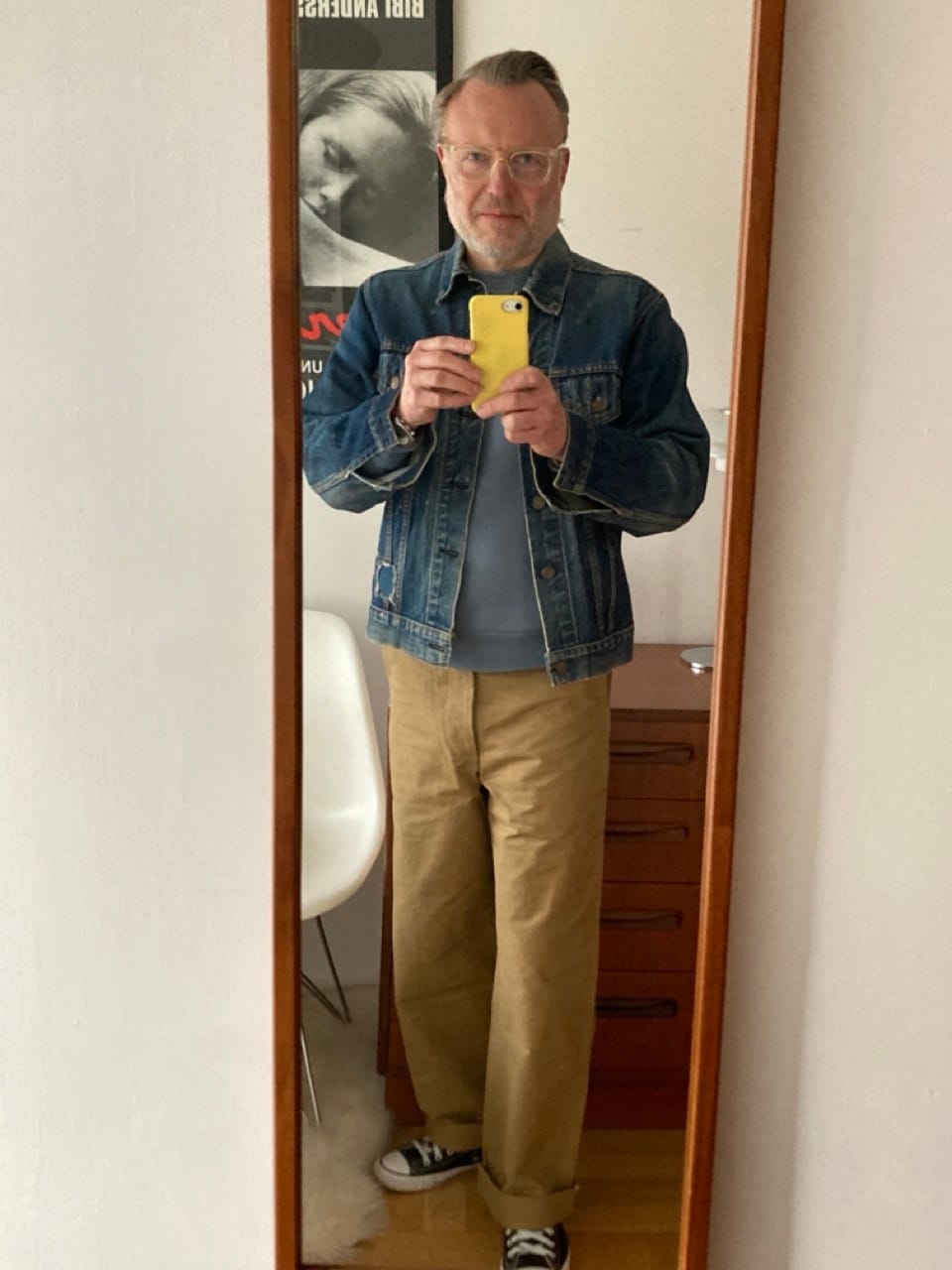 Customer photo review of 1944 USMC Officer Trousers - Khaki