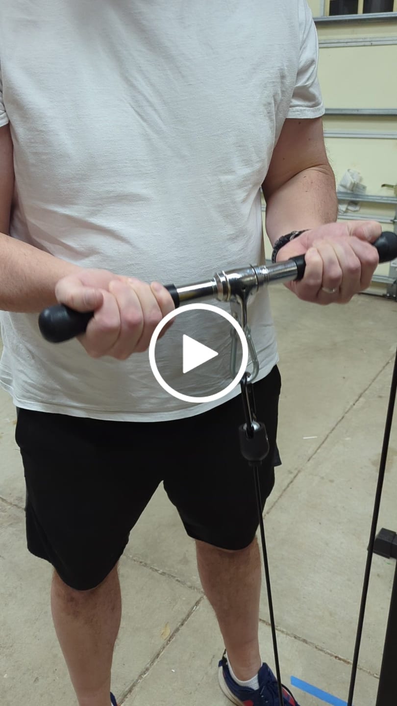 Customer video review of RitFit LAT Pulldown Attachments Cable Machine Attachments Bundles
