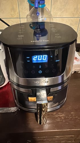 Customer photo review of Air Fryer Novio Grill & Fry