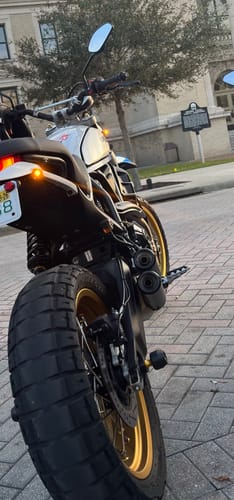 Customer photo review of Ducati Scrambler Turn Signal Adapter Kit 2015-2024+
