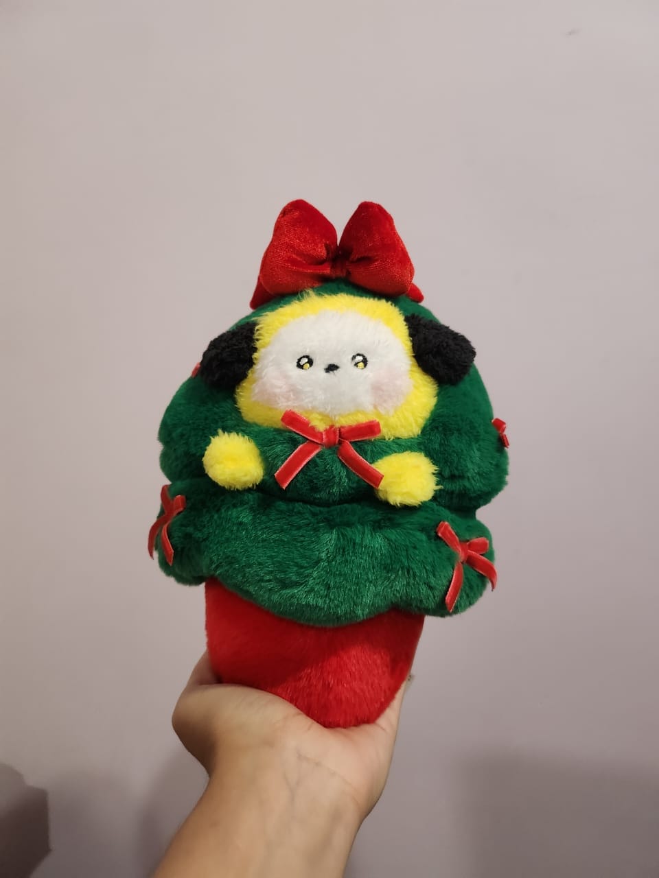 Customer photo review of BT21 - MININI PETIT HOLIDAY TREE PLUSH DOLL
