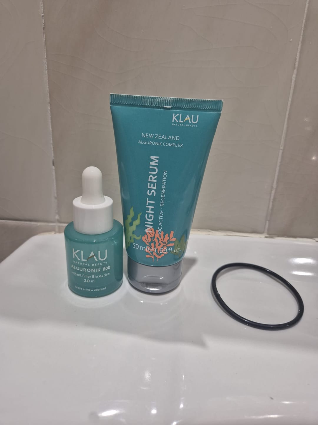 Customer photo review of Rutina Alguronik 800 + Night Serum
