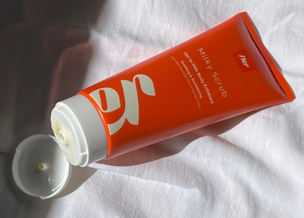 Customer photo review of Milky Scrub
