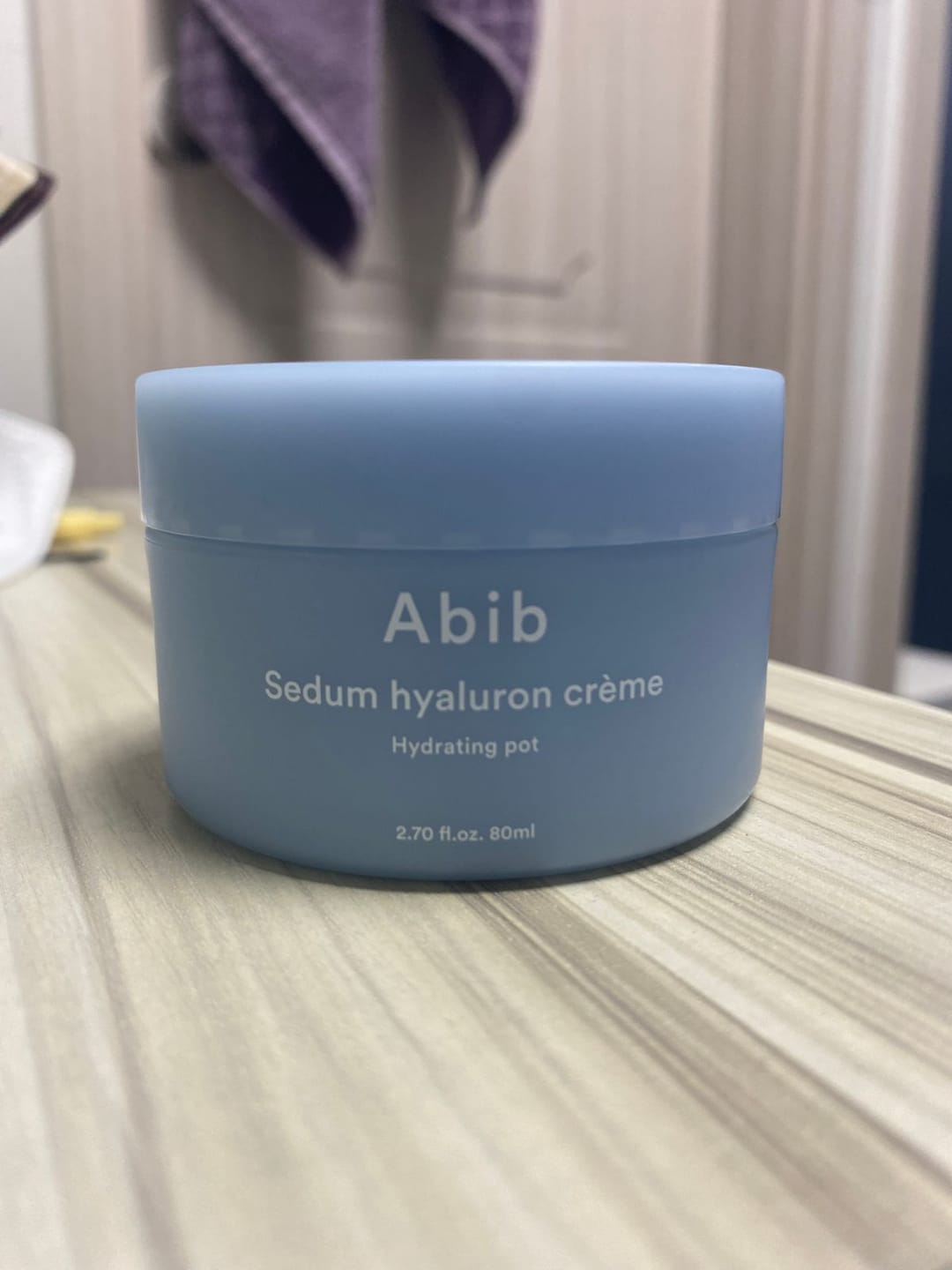 Customer photo review of Sedum Hyaluron creme Hydrating Pot