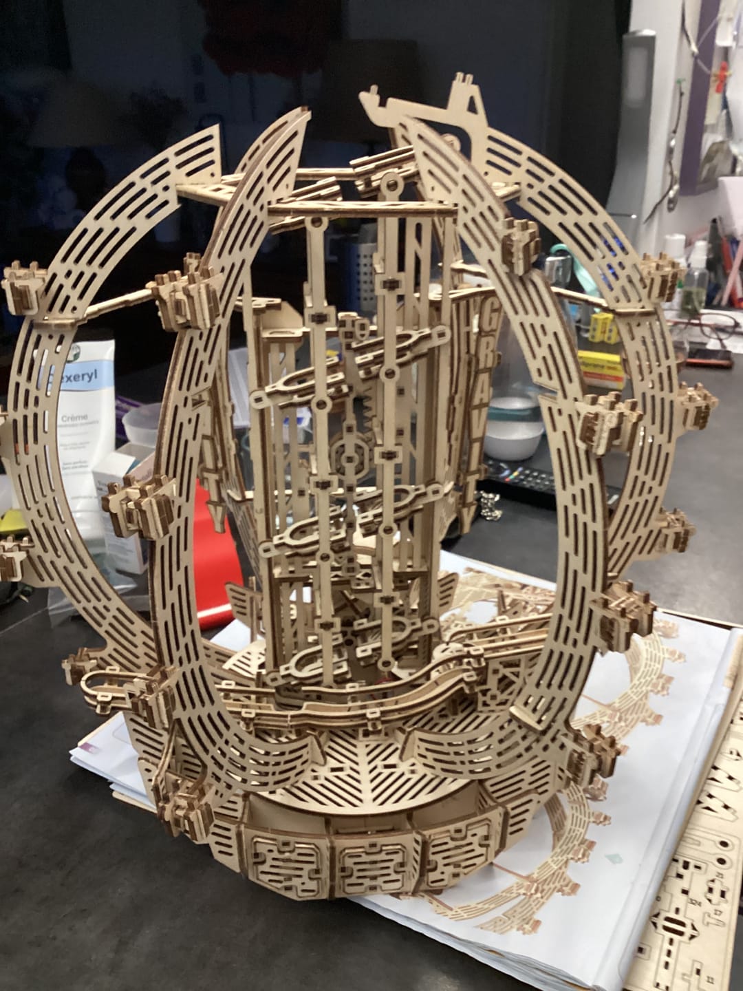 Customer photo review of Gravity Marble Run