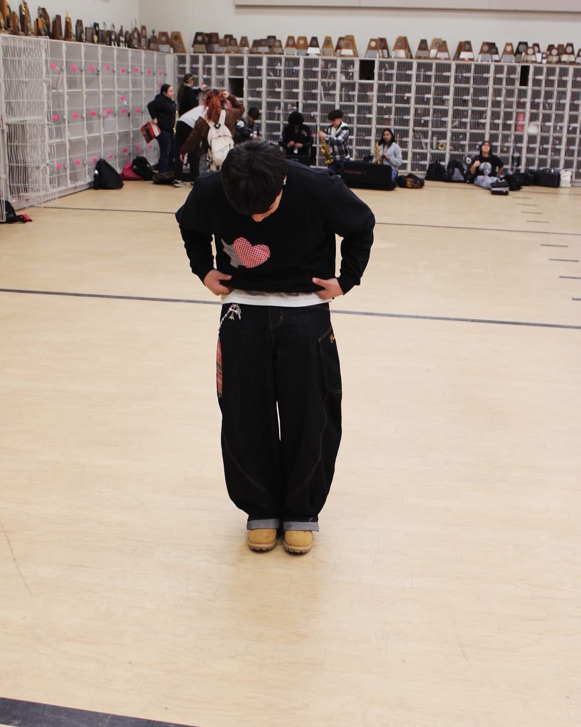 Customer photo review of Curved Leg Pants