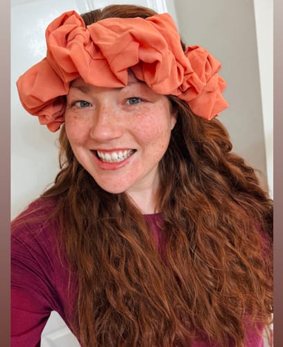 Customer photo review of Jumbo Scrunchie