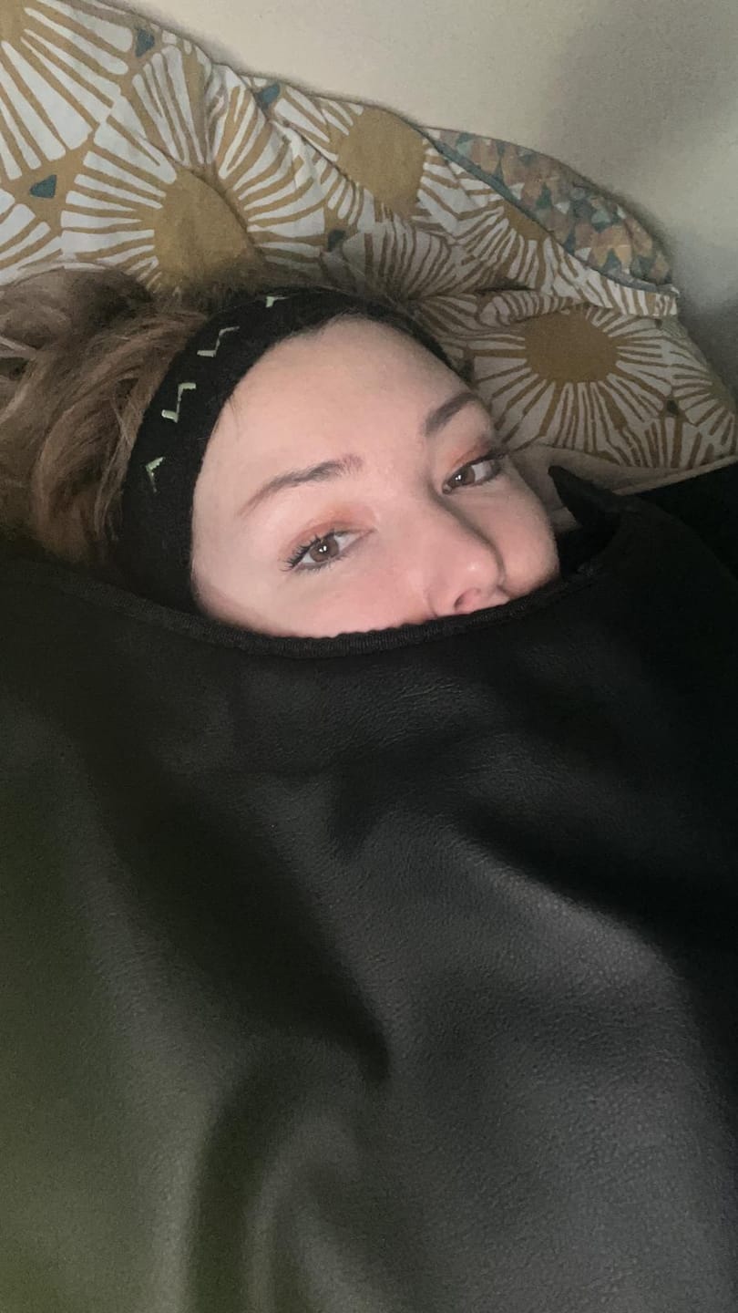 Customer photo review of Koanna® Infrared Sauna Blanket