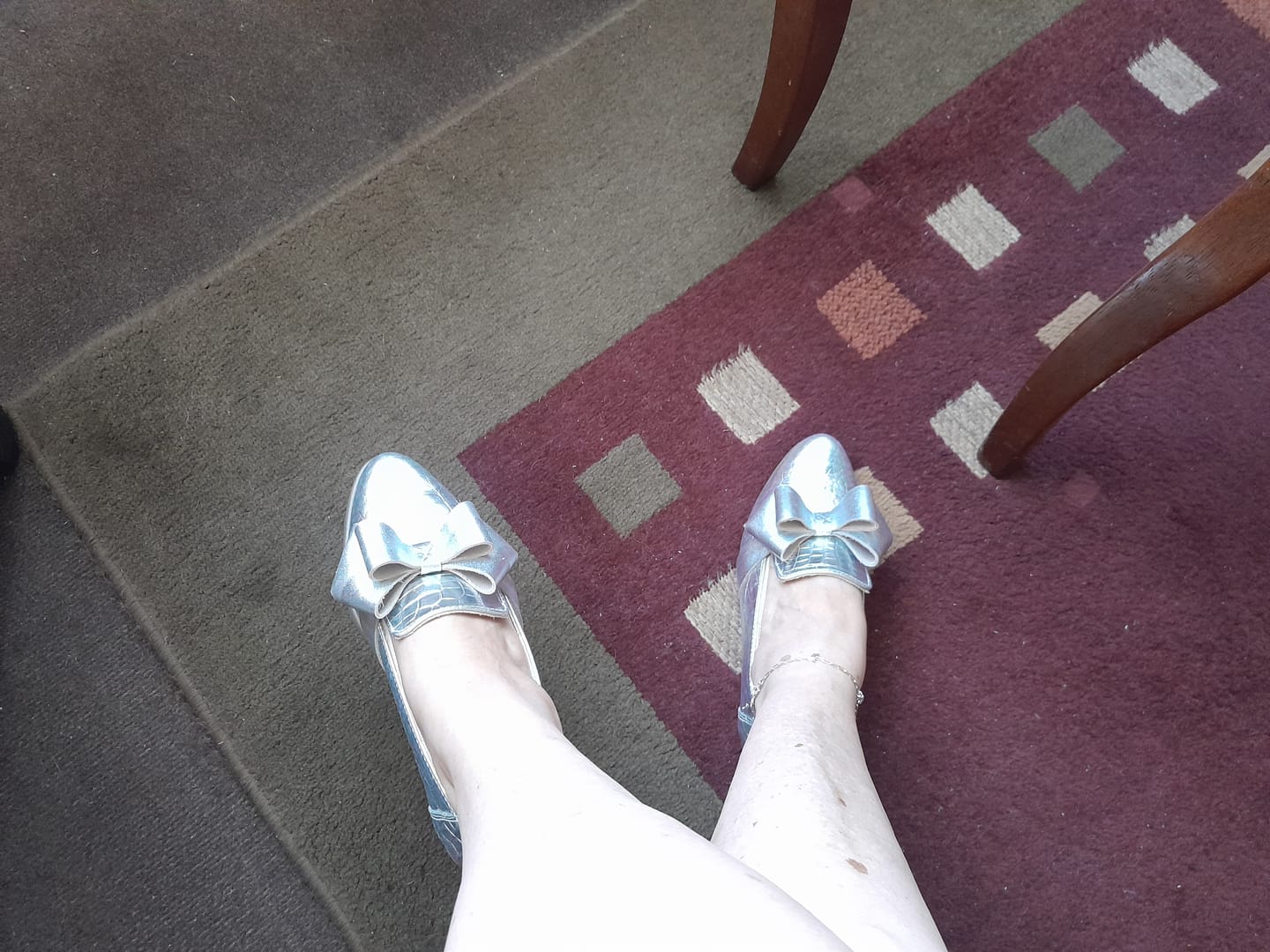 Customer photo review of Mocasín Rosita Amatista