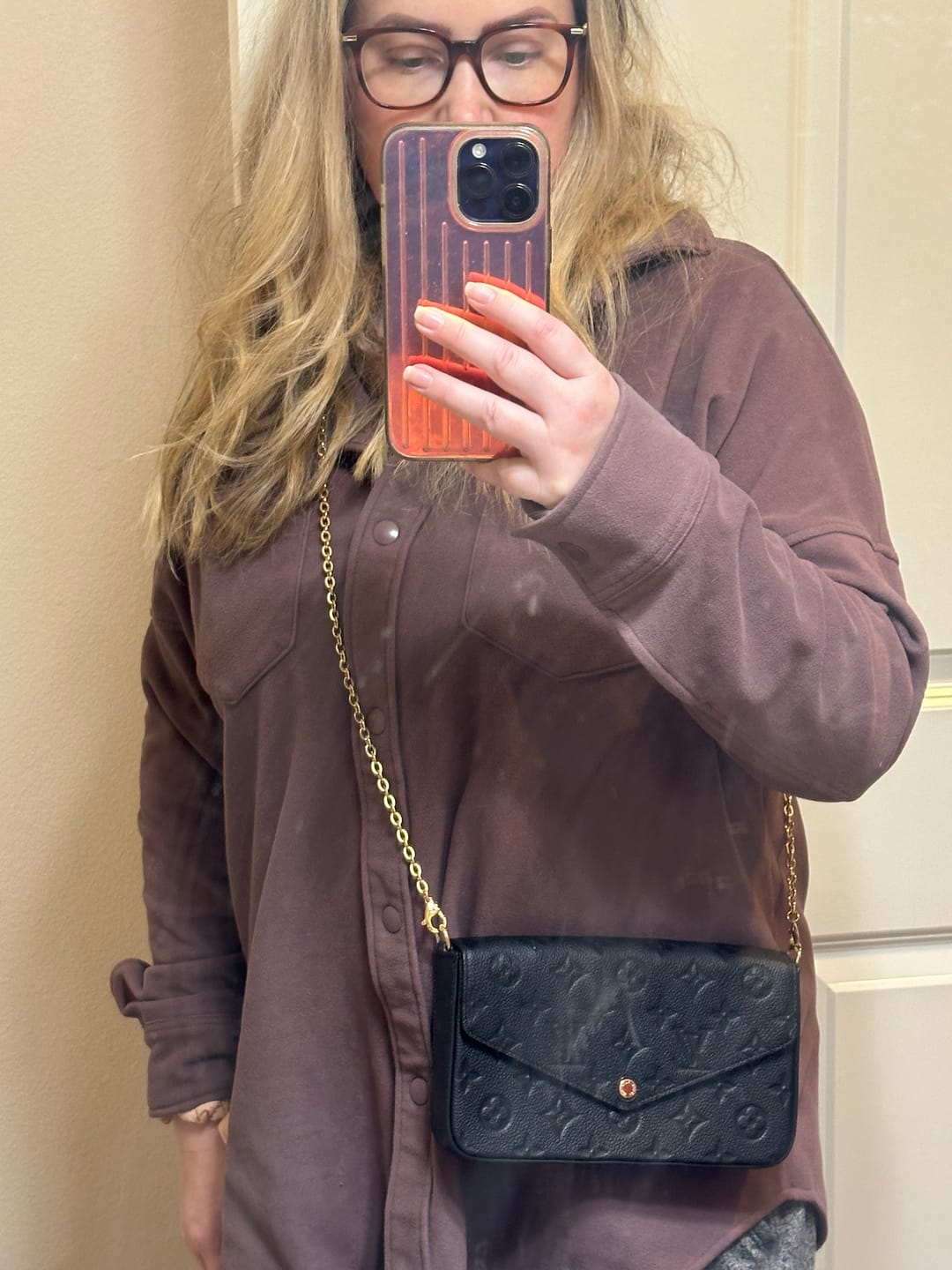 Customer photo review of Louis Vuitton Purse Chain