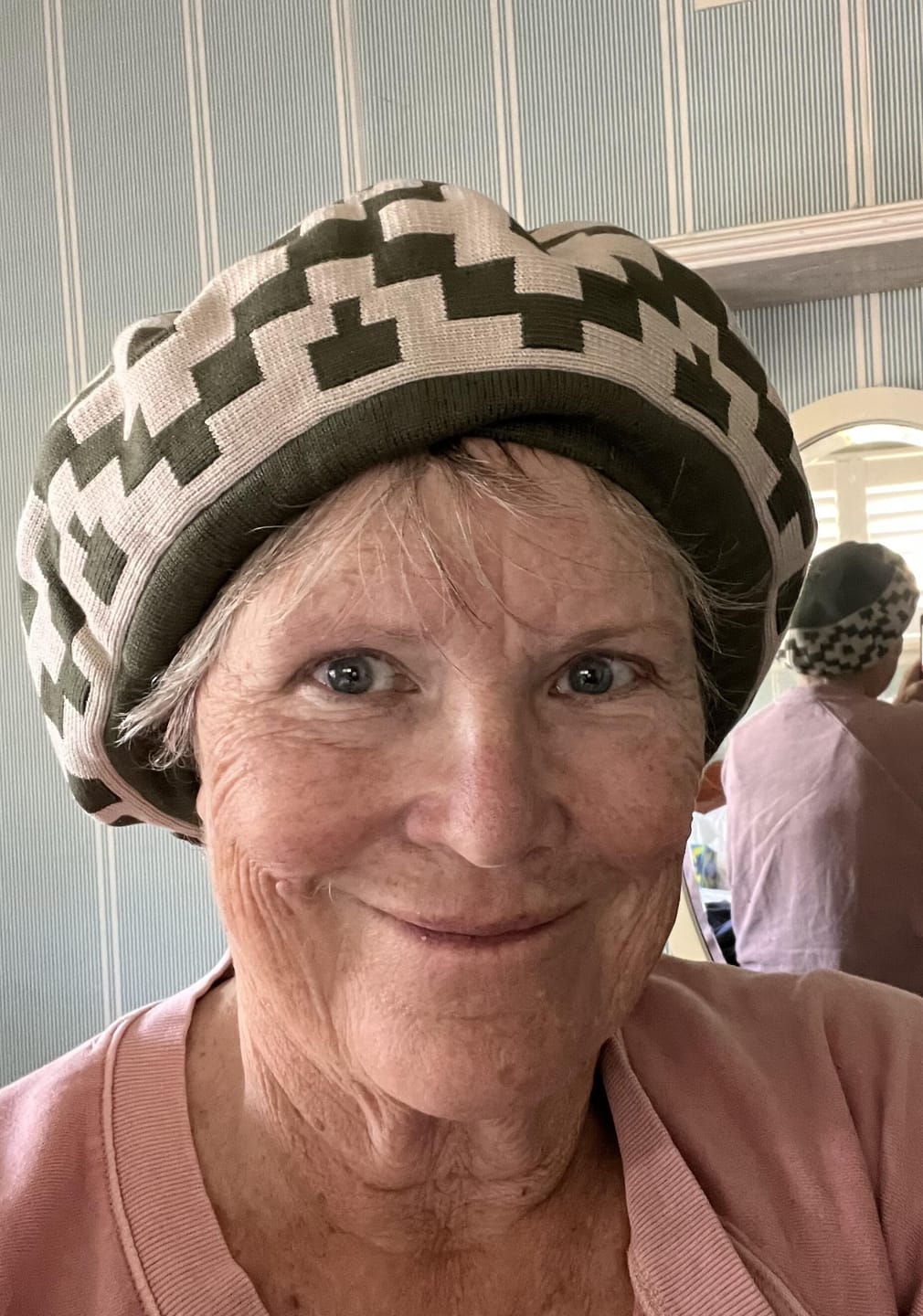 Customer photo review of Wool Beret Black