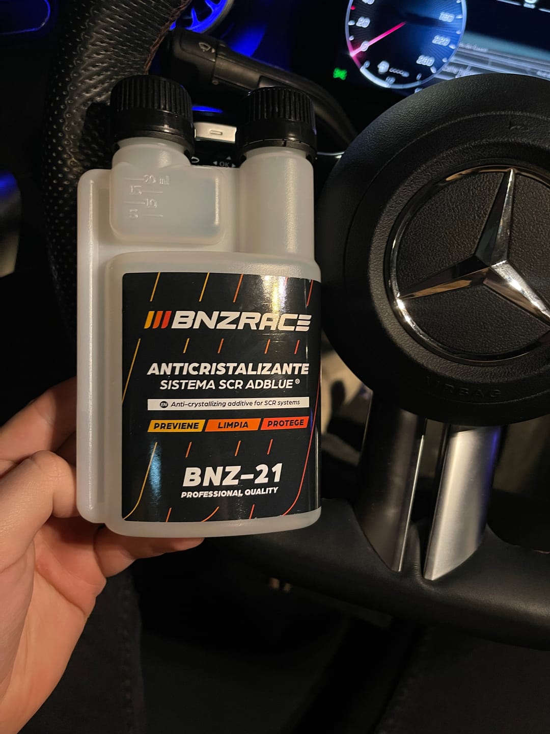 Customer photo review of BNZ-21 Anticristalizante y Limpiador de AdBlue