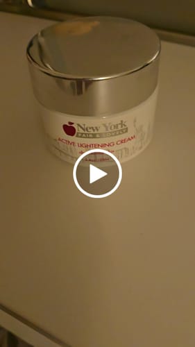 Customer video review of New York Fair & Lovely Active Lightening Cream Jar 100 ML
