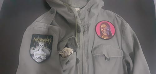 Customer photo review of Patchie - Reap What You Sew Patch