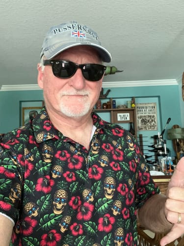 Customer photo review of Pirate Pineapple Everyday Polo