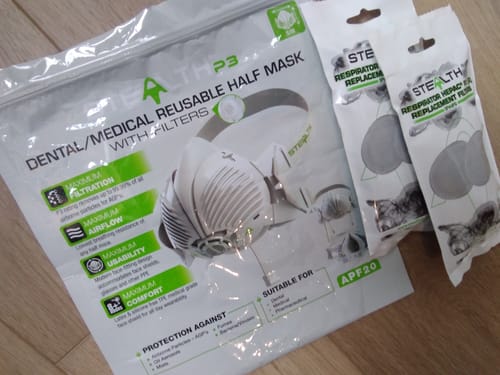 Customer photo review of Stealth P3 Replacement Filter (Pair)