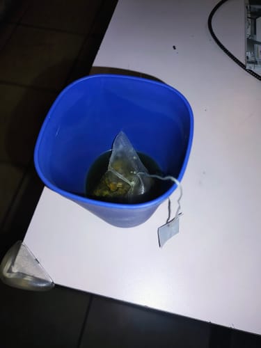 Customer photo review of Poopy Time Debloat & Detox Tea