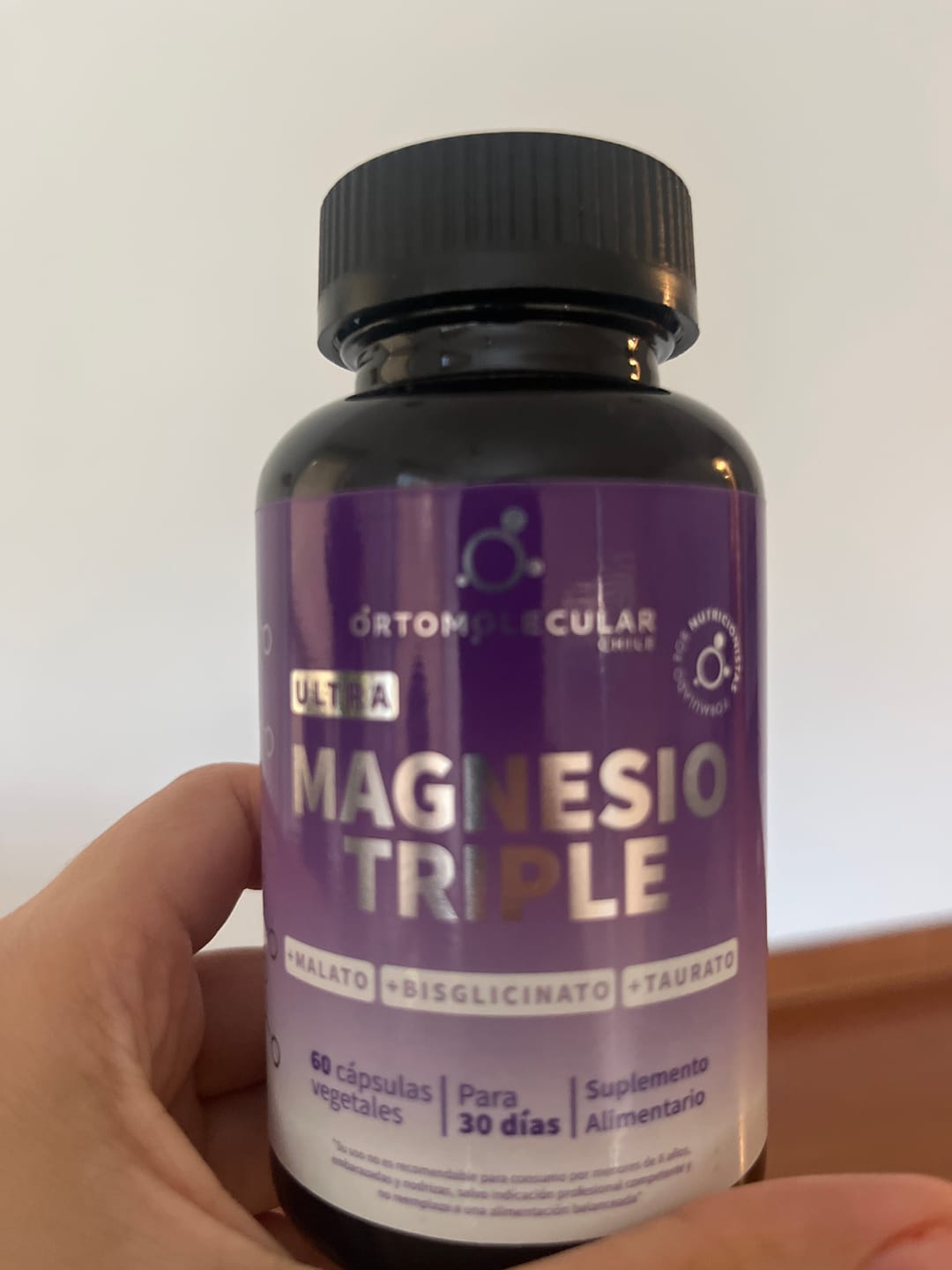 Customer photo review of Ultra Magnesio Triple-60 cáps