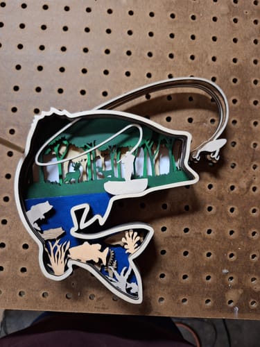 Customer photo review of Lightburn Software - Gcode License Key, for Most Diode Laser Engravers Machines On The Market