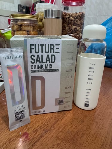 Customer photo review of Future Salad Detox Drink Mix (30 Sachets)