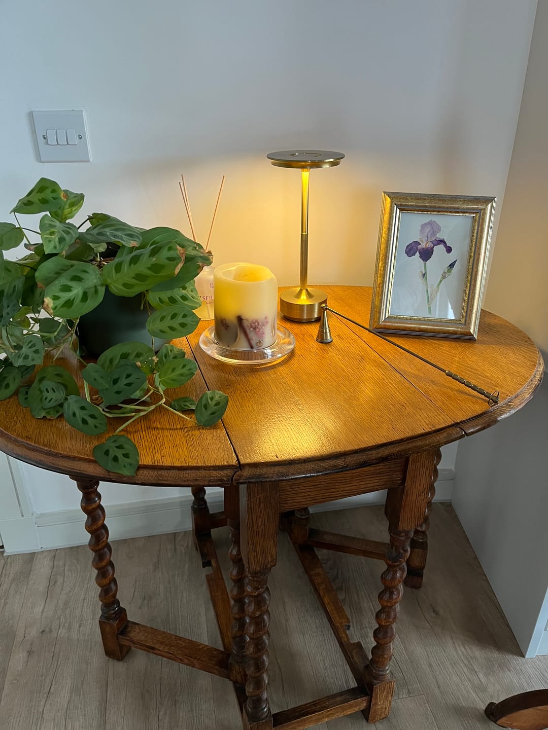 Customer photo review of Cordless Modern Aura Table Lamp - Cordless Table Lamp with Touch Control & Modern Nordic Design