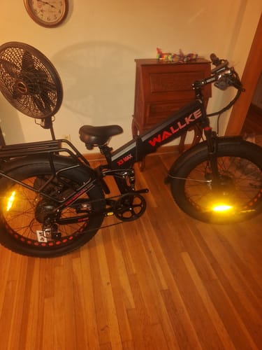 Customer photo review of 2025 Wallke X3 Max Folding 2800W Electric Bike
