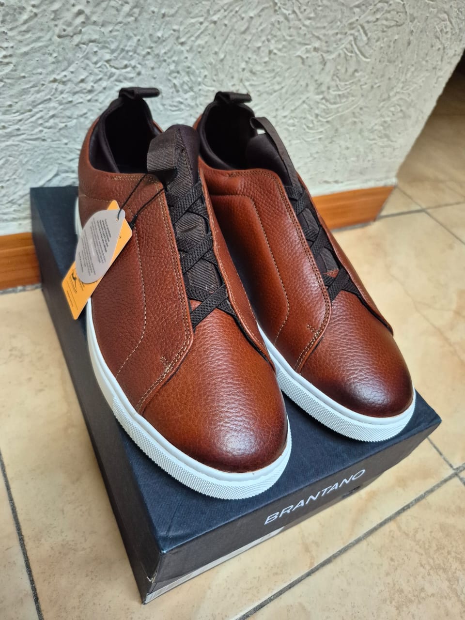 Customer photo review of SNEAKER SLIP ON PIEL MIEL