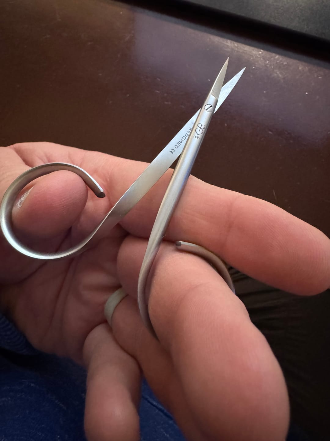 Customer photo review of Fly Tying Scissors - The FlyTier Straight