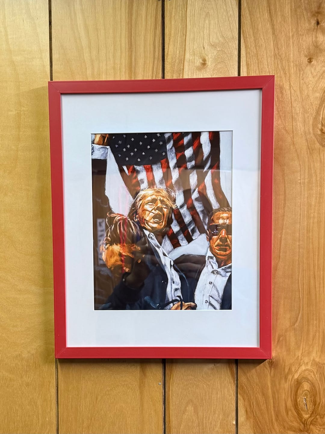 Customer photo review of Never Surrender (White Background)