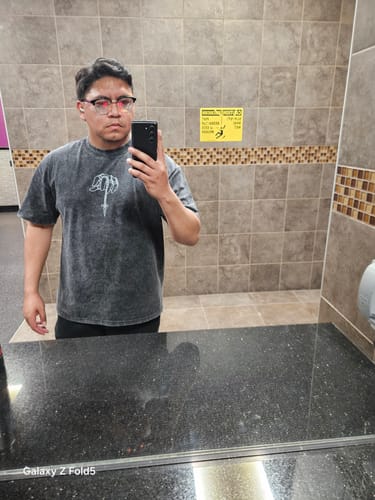 Customer photo review of CHAIN MASTER VINTAGE OVERSIZE TEE